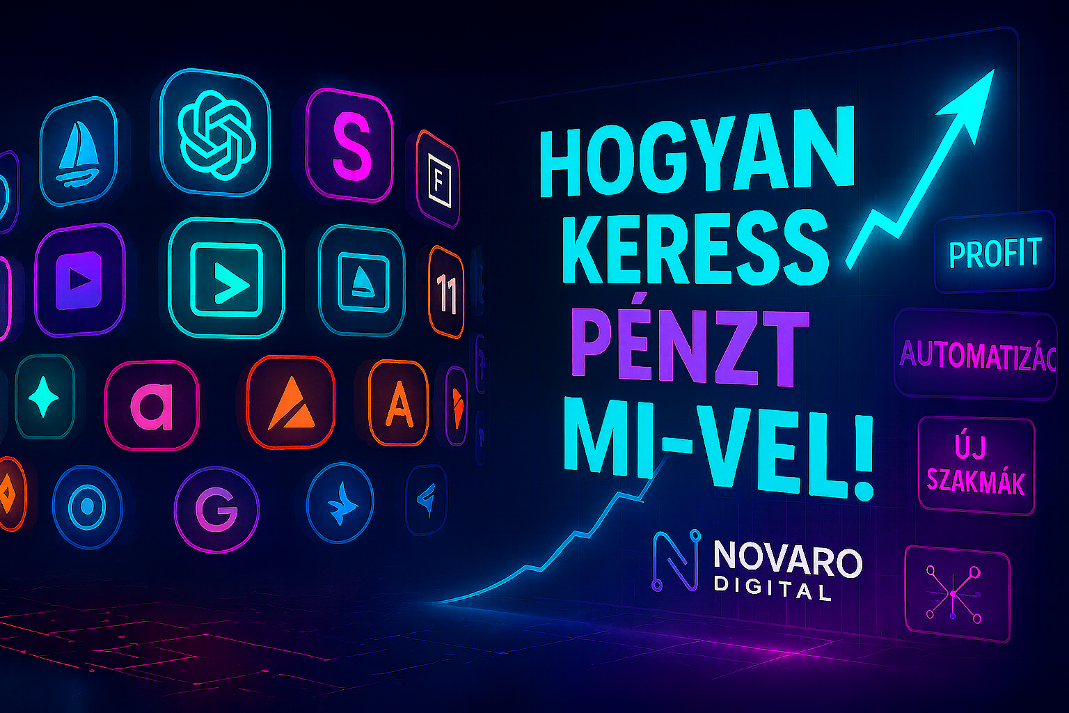 Hogyan keress pénzt AI-al 2025-ben – Kezdőknek is működő módszerek